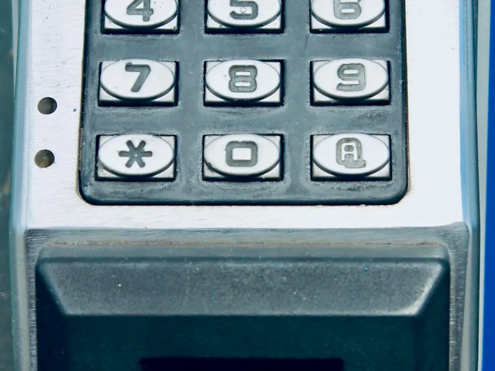 Clavier à code numérique